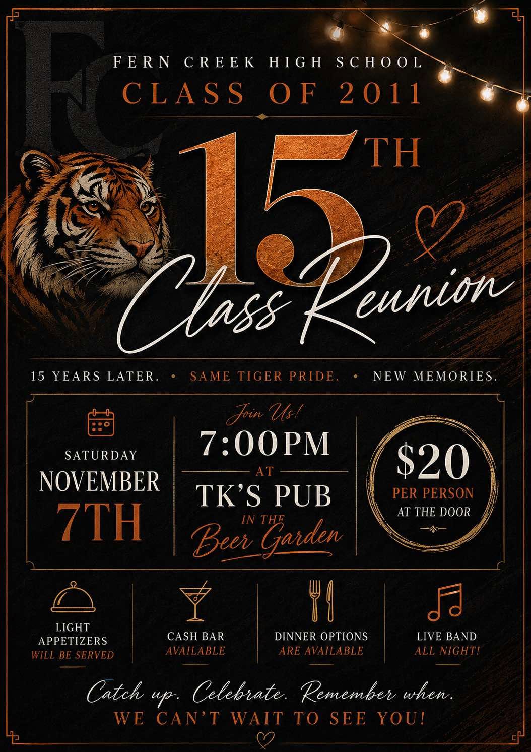 15th Year Reunion